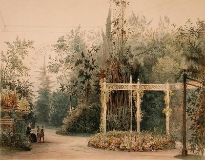 Bower in the Winter Garden of the Hofburg Palace, Vienna by Austrian School